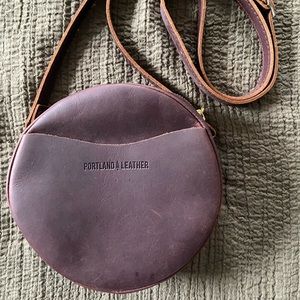 Portland Leather Goods Sm Circle crossbody